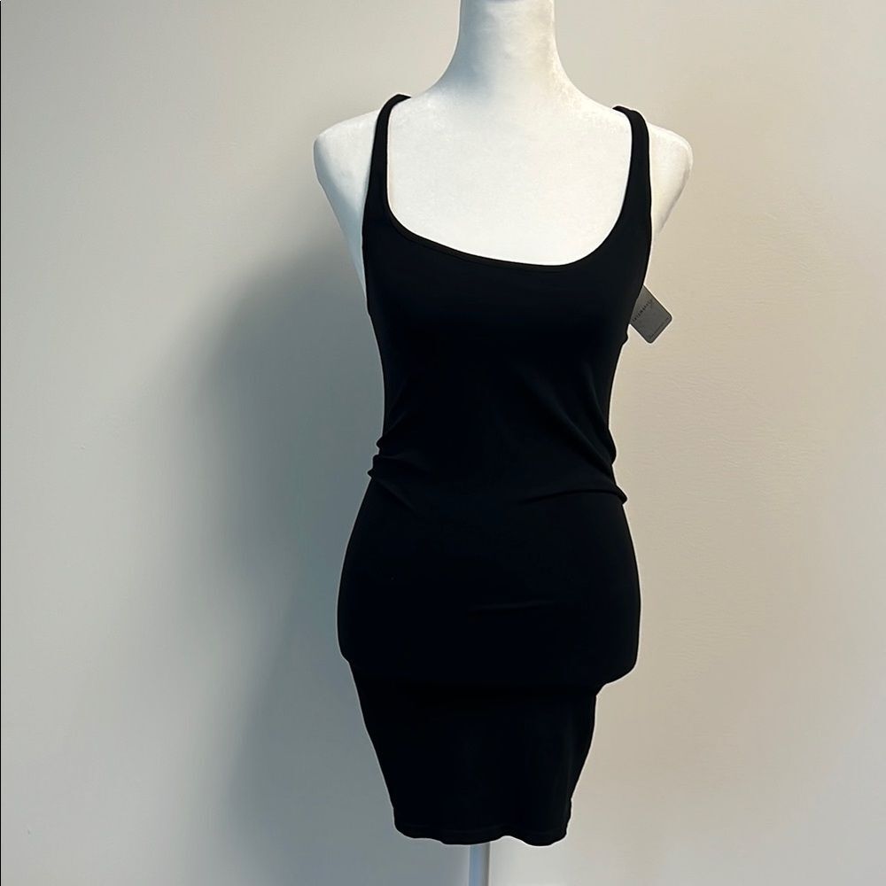 Free People Everyday Scooped Seamless Dress Black M/L 👠